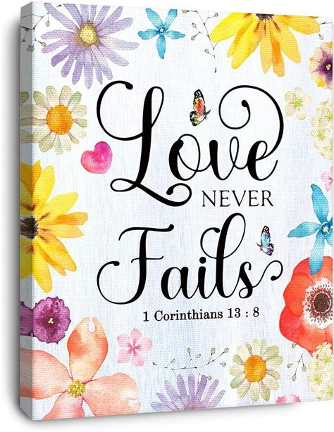 love never fails scripture