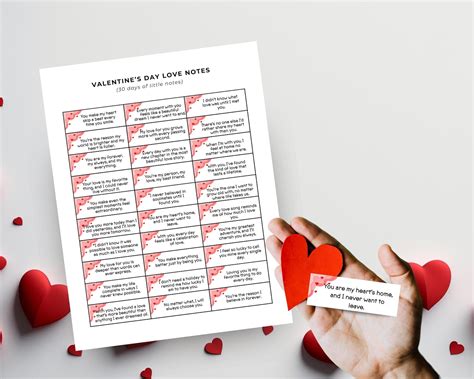 Love Notes 30 Cards Postcard Book Poems From The
