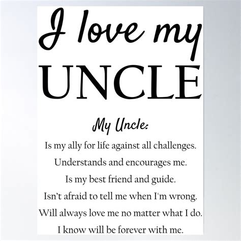 Love Quotes For Uncle