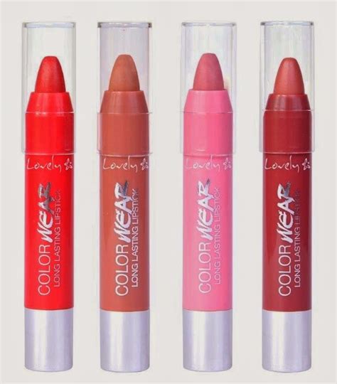 lovely color wear long lasting lipstick