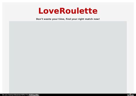 loveroulette
