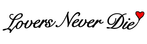 lovers never die