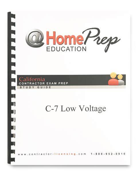 low voltage exam prep