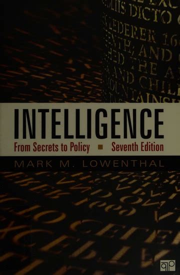 Lowenthal Intelligence