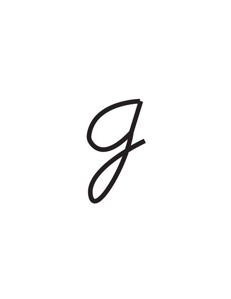Lower Case G In Cursive   Lowercase Cursive G Worksheet Primarylearning Org - Lower Case G In Cursive