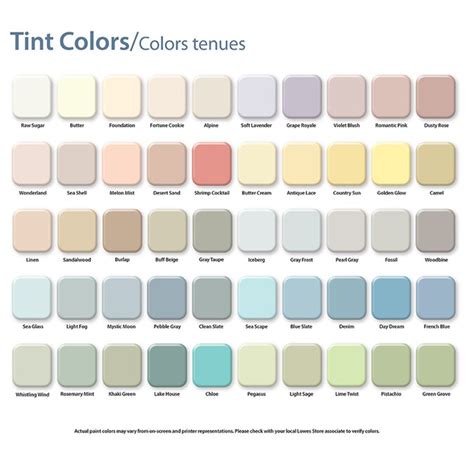 Lowes Interior Paint Color Samples