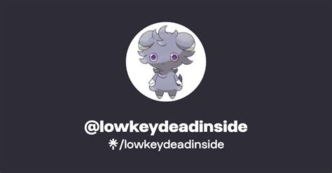 lowkeydeadinside nude
