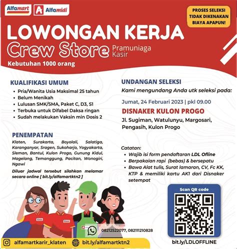 LOWONGAN KERJA ALFAMART ONLINE - Lowongan Kerja Alfamart September 2024