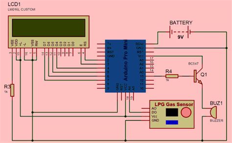 lpg gas detection with microcontroller with gsm