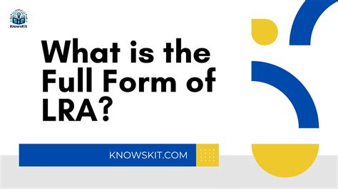 Lra Full Form