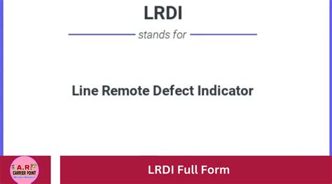 Lrdi Full Form