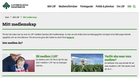 lrf medlemskap