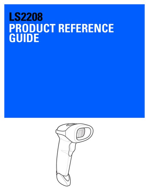 Full Download Ls2208 Product Reference Guide 