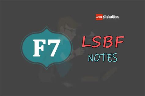 Lsbf F7 2013 Notes Free