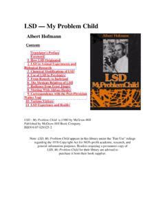 Read Online Lsd My Problem Child Maps 