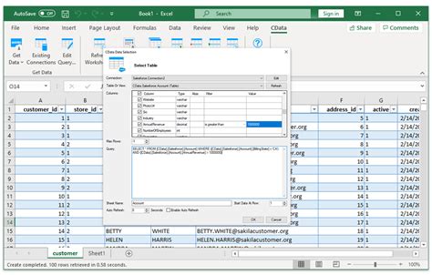 lucanet excel add in s data analysis
