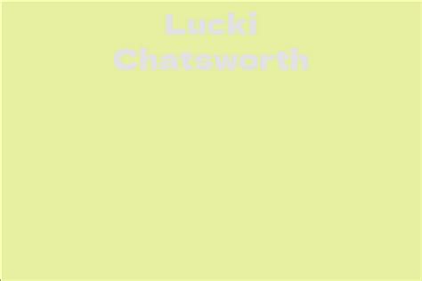 Lucki chatsworth