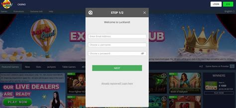 luckland casino sign up iait