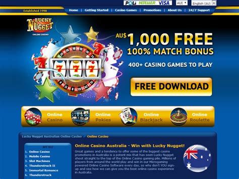 lucky nugget casino australia