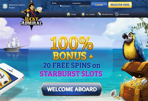 lucky admiral casino no deposit bonus