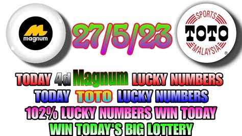 LUCKY TOTO 4D - Check What is Your Lucky Pick Numbers for Today! - 4D Result