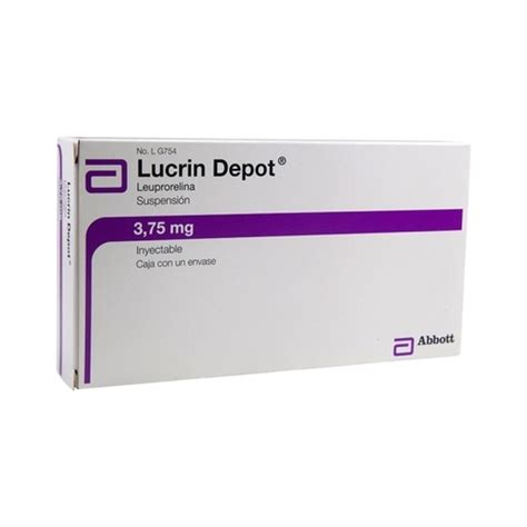 lucrin depot 3.75 mg