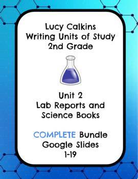 lucy calkins lab reports 2nd grade examples