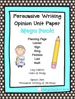 Full Download Lucy Calkins Persuasive Writing Grade 3 