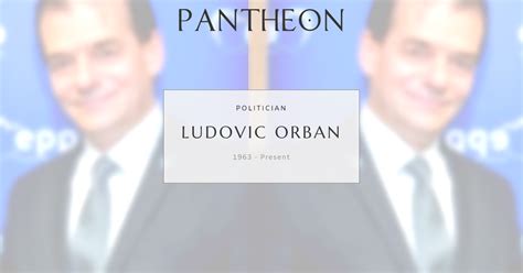 ludovic orban biography template