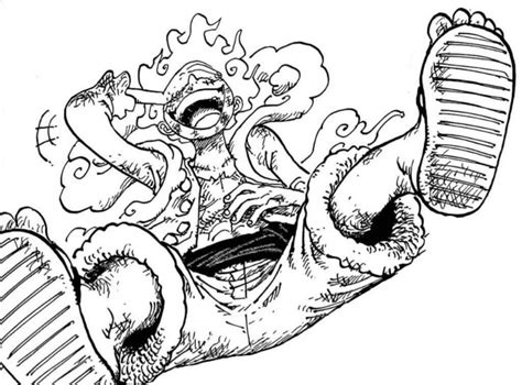 luffy gear 5 Tatuagens únicas, Desenho de uma peça, Tatuagens de anime