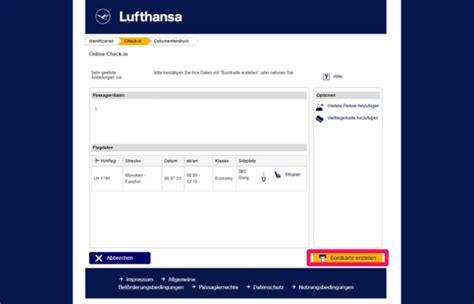 Lufthansa Check In