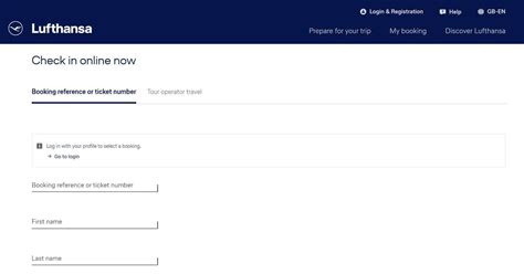 Lufthansa Web Check