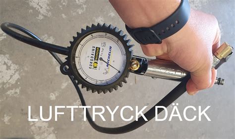 lufttryck i bildäck