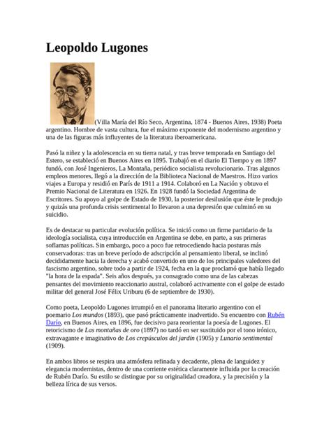Lugones 2010 Pdf