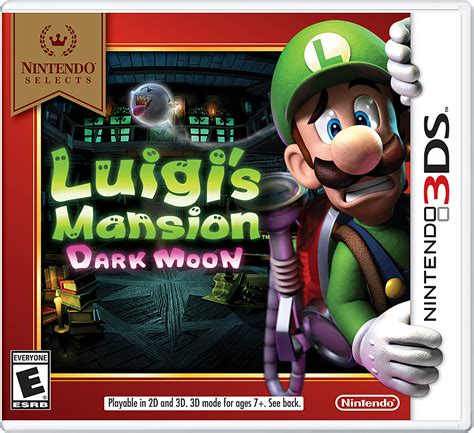 Luigi Dark Moon 3ds   Customer Reviews Nintendo Selects Luigi X27 S Mansion - Luigi Dark Moon 3ds