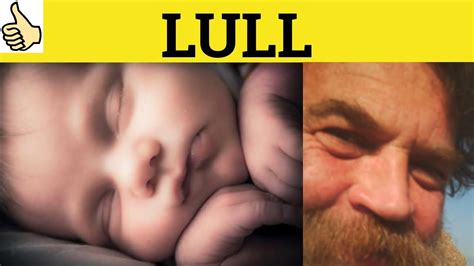 Lull Meaning