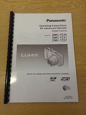 Read Lumix Tz30 User Guide 