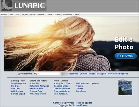 Lunapic Free Online Photo Editor Making Pictures With Geometric Shapes - Making Pictures With Geometric Shapes