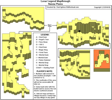 Lunar Legend Walkthrough