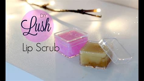 lush lip scrub recipe