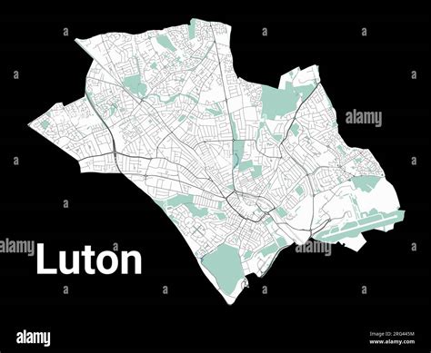 Luton England Map