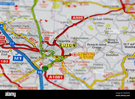 Luton Uk Map