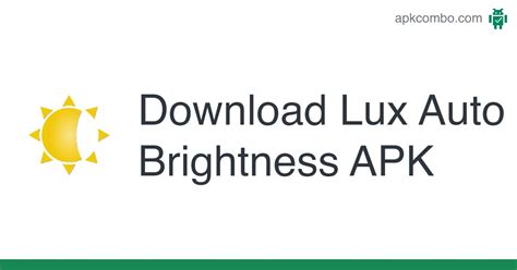 lux auto brightness pro apk