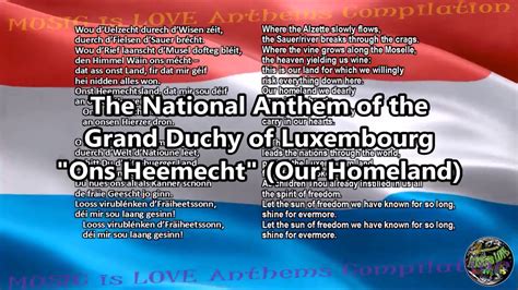 luxembourg national anthem audio
