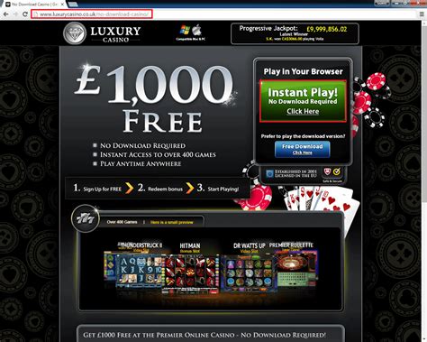 luxury casino instant play gyaa