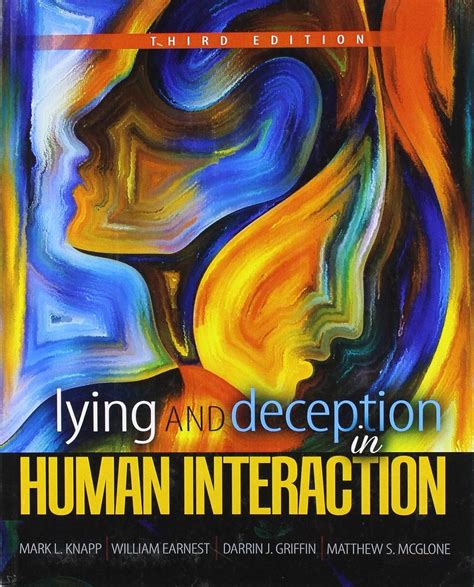 Lying And Deception In Human Interaction Paperback 2007 Author Mark L Knapp