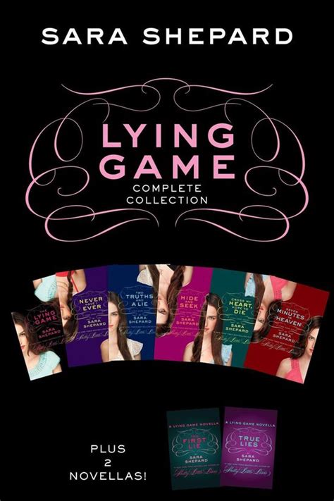 Lying Game Complete Collection The Lying Game Never Have I Ever Two Truths And A Lie Hide And Seek Cross My Heart Hope To Die Seven Minutes In Heaven First Lie Truth Lies