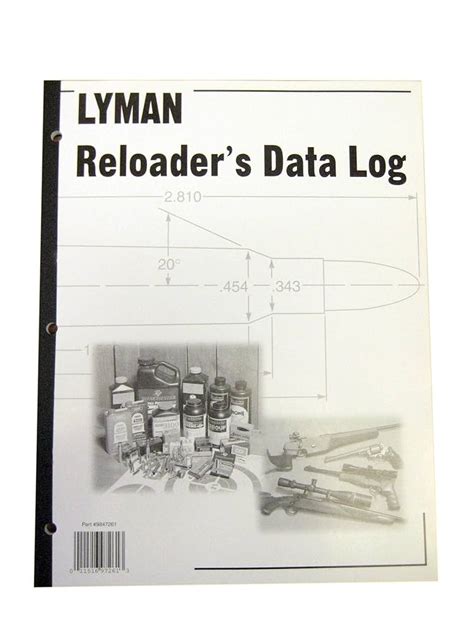 Lyman Reloading Data