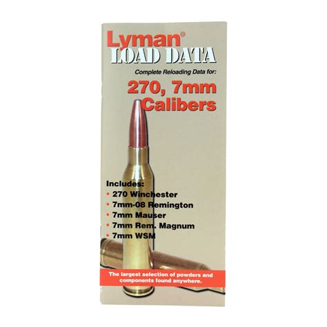 Full Download Lyman Reloading Data Loads Cast Bullet 