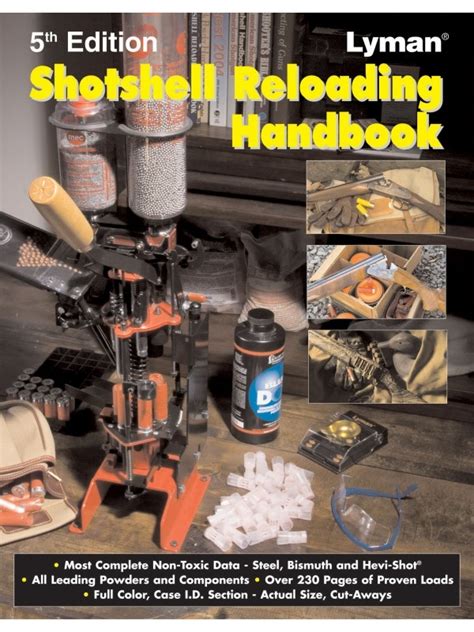 Full Download Lyman Shotshell Reloading Handbook 5Th Edition 